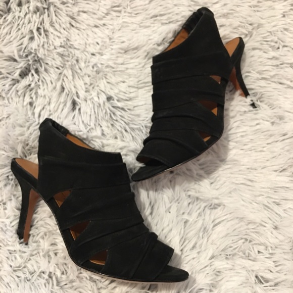 Elizabeth and James Shoes - Elizabeth and James Suede E-Sloan Heels